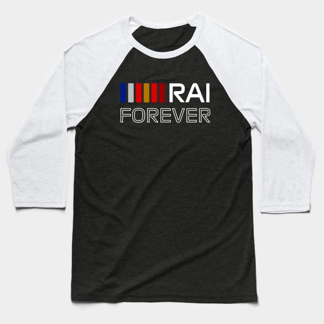 Raikkonen Forever Baseball T-Shirt by miniBOB